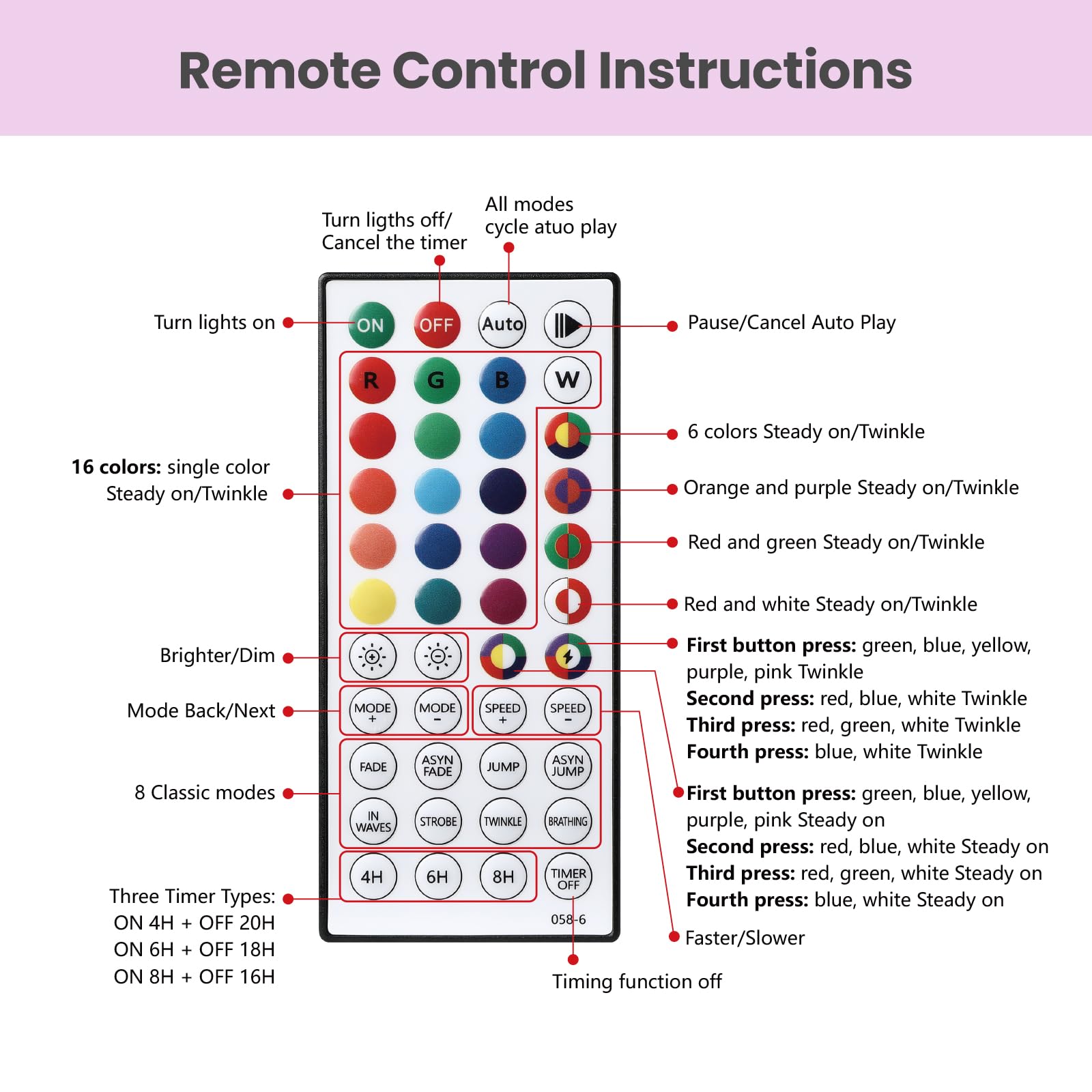 6ft Prelit RGB Lights Snow Flocked Artificial Pencil Spruce Christmas Trees - Image 8