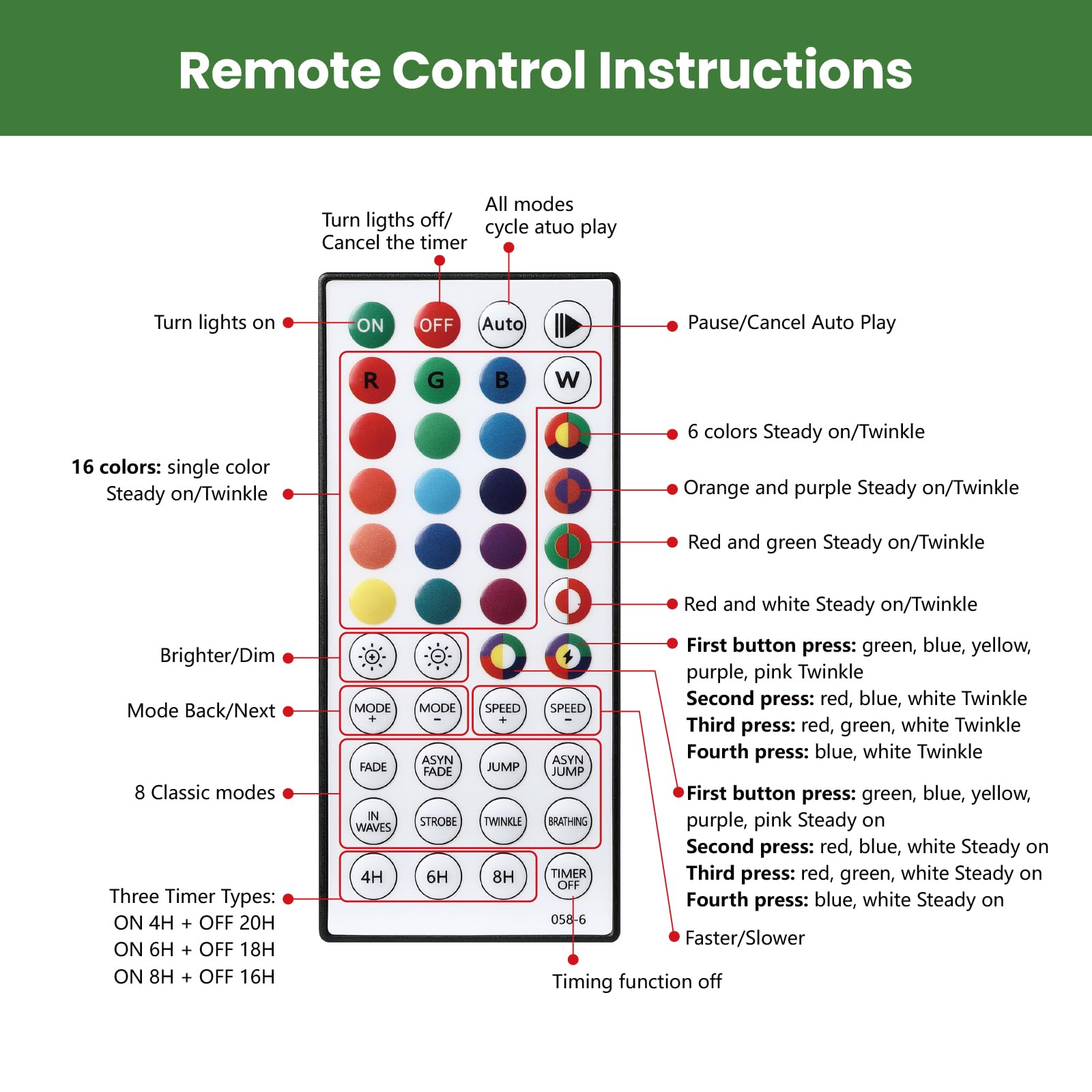6ft Prelit RGB Lights White Flocked Artificial Pencil Xmas Christmas Tree with Remote - Image 5