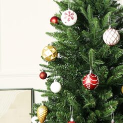 Alternative view of 3 ft Small Mini Prelit Artificial Christmas Tree with Color LED Lights