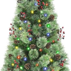 Alternative view of 4ft Prelit Artificial Christmas Tree Mini Entrances Tree