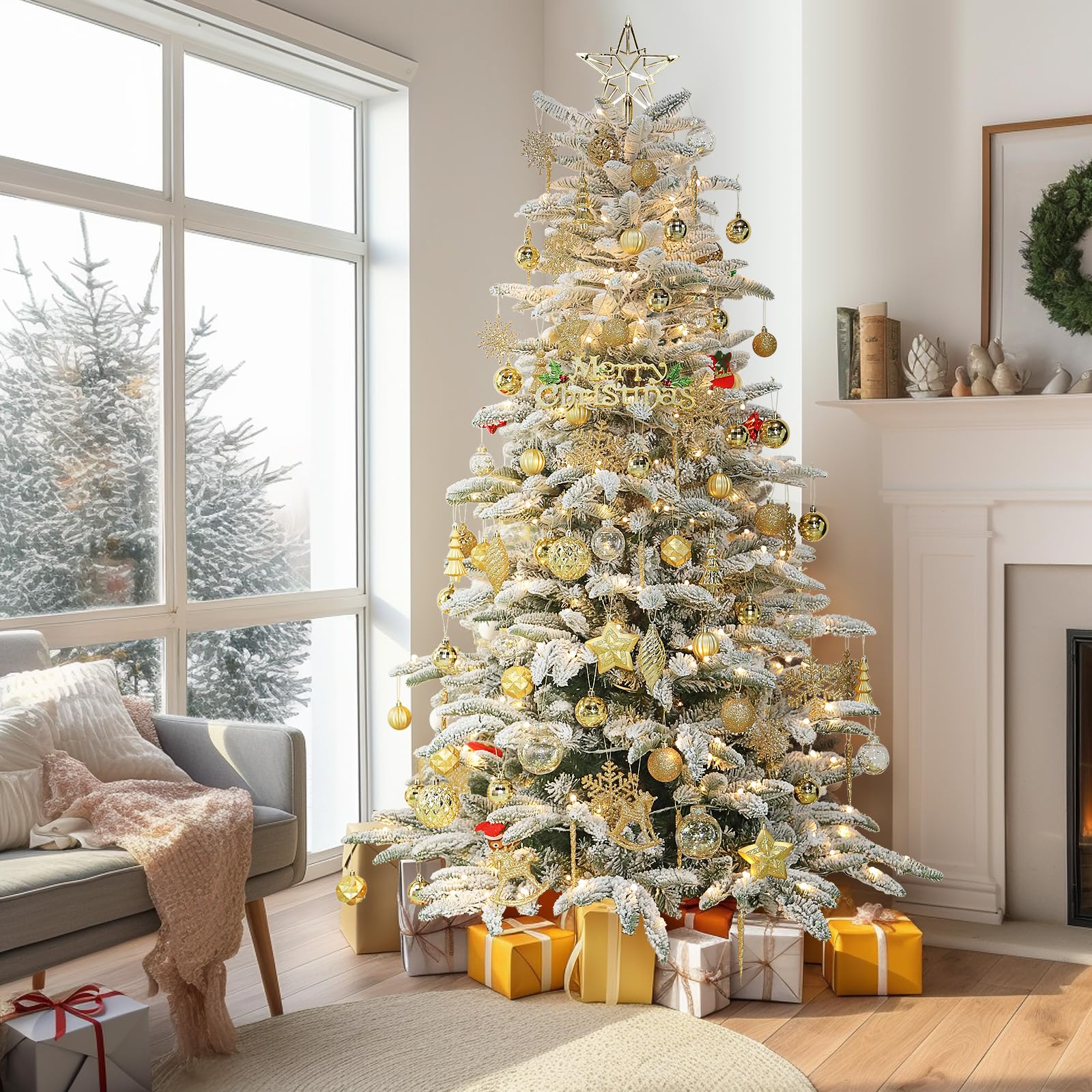 ✨ Luxury Gold Christmas Tree Ornament Set - 100 Pieces | Create Perfect Holiday Magic - Image 6