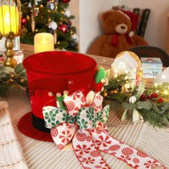 Alternative view of Christmas Tree Topper Hat with Lights