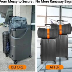 Alternative view of 💥Multi Use Strong Adjustable Luggage Connector Straps