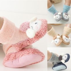 Alternative view of Baby Cartoon Plush Cotton Toddler Shoes