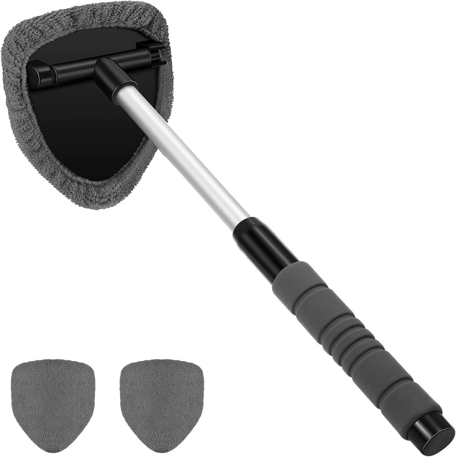Easy Defogging in Seconds👍Microfiber Windshield Cleaner with Extendable Handle - Image 18