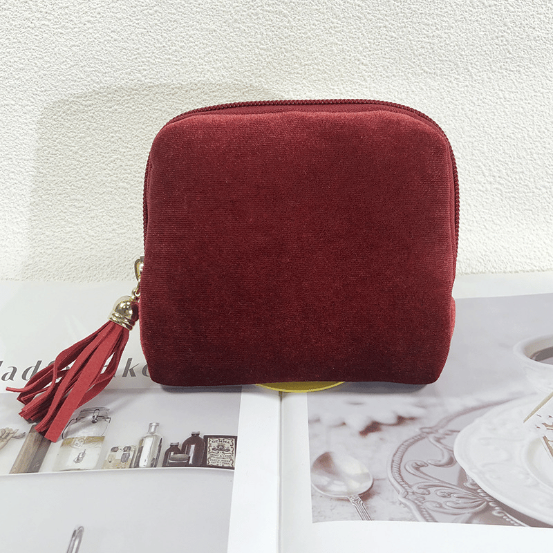 Jewelry zippered pocket case Travel Jewelry Bag Portable Organizer - Image 10