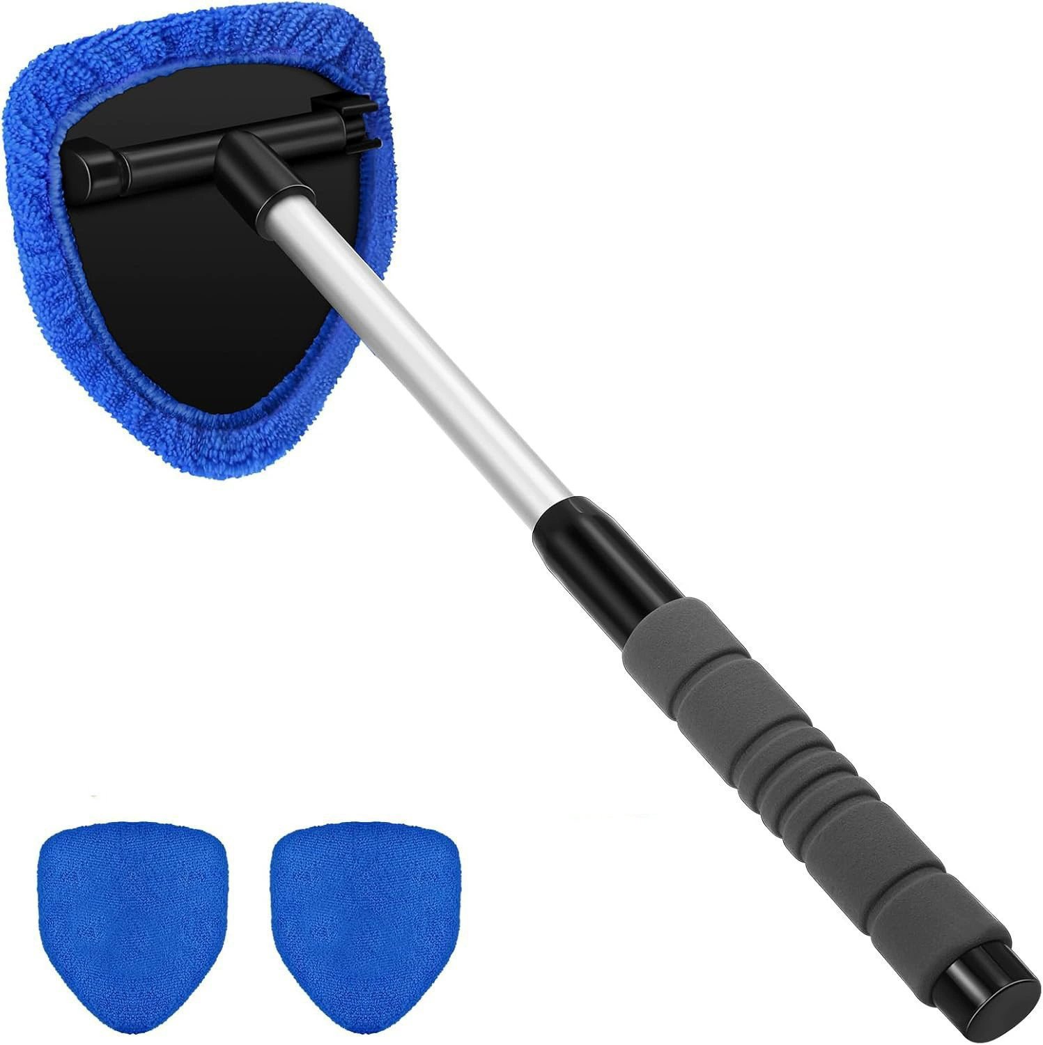 Easy Defogging in Seconds👍Microfiber Windshield Cleaner with Extendable Handle - Image 19