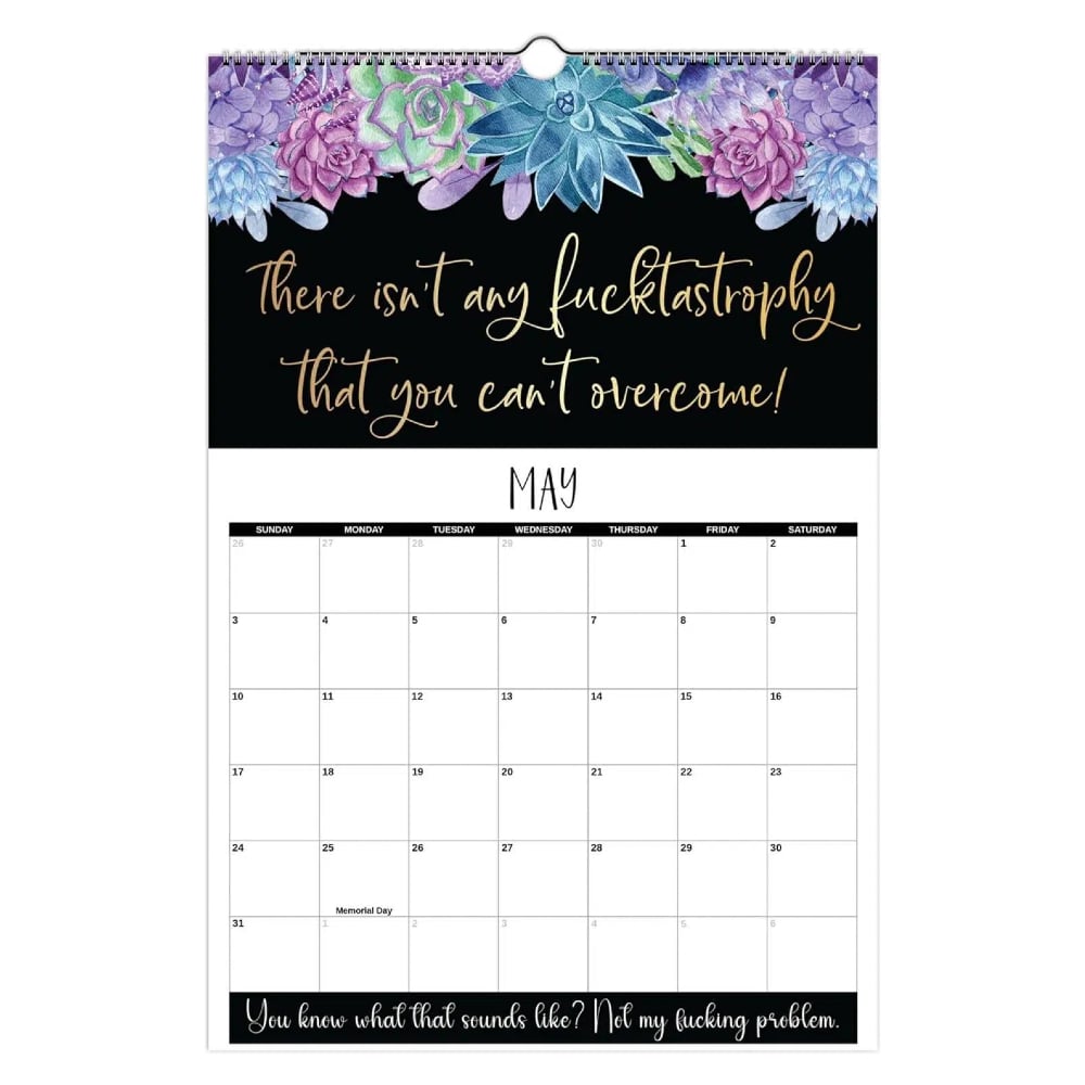 Here We F*cking Go Again: 2026 Swear Calendar for Tired-Ass Women - Image 5