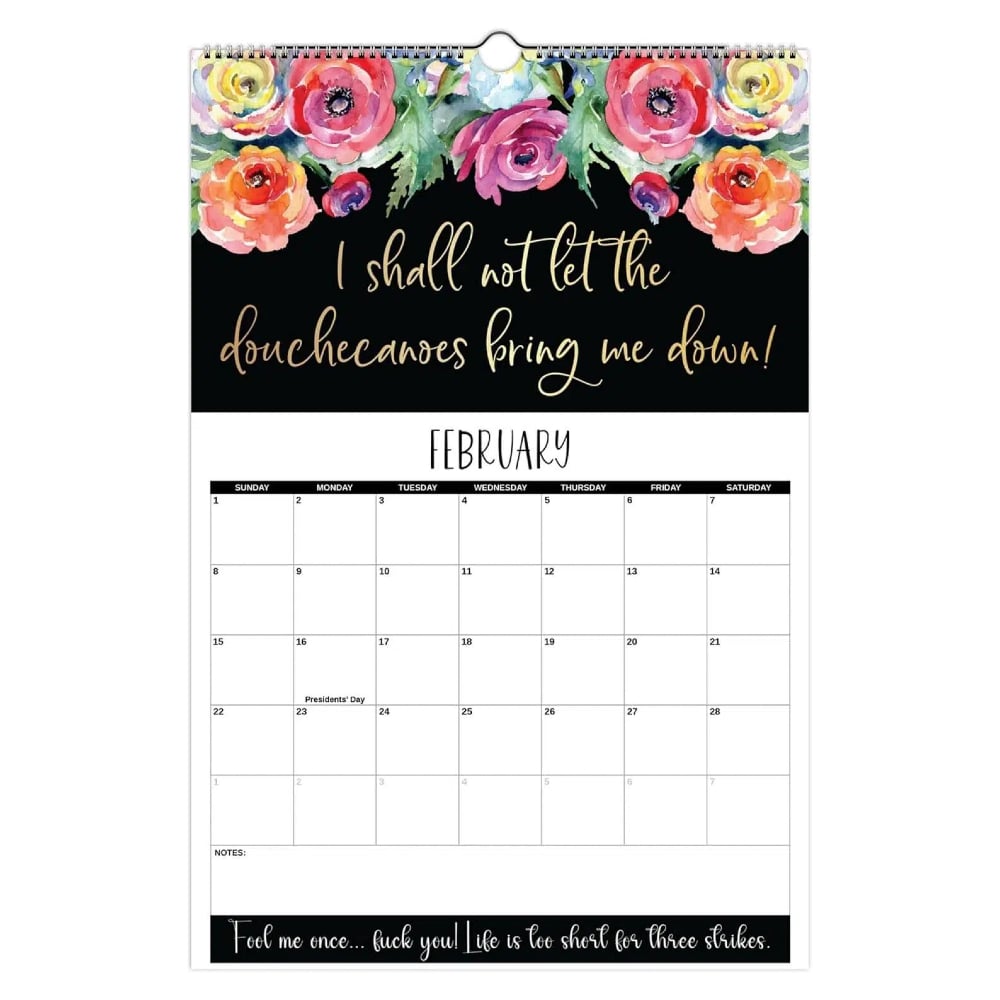 Here We F*cking Go Again: 2026 Swear Calendar for Tired-Ass Women - Image 3